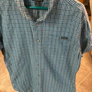FINAL PRICE! Mens Eddie Bauer Button Up Short Sleeve Shirt